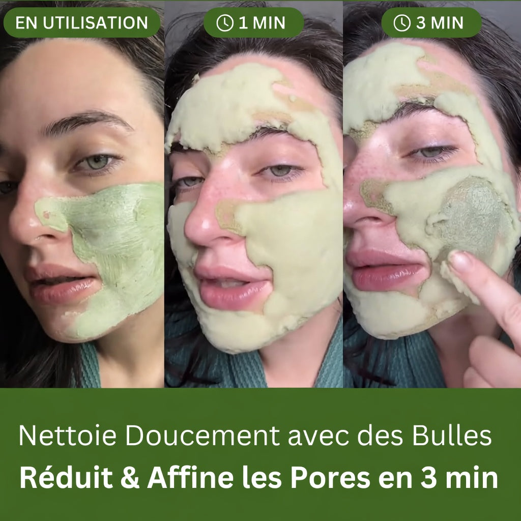 Eclora™ Masque Bubble Détox au Basilic Sacré